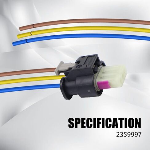 HiSport 2359997 PDC Parking Sensor Connector 3 Pin - Compatible with BMW X3 F25 X5 E70 F10 F11 in Saudi Arabia