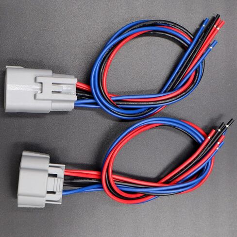 Male and Femail 6 Pin Headlights Connector Compatible with Toyota Camry 2018-2019 81150-06C40, 81110-06C40 Pigtail Plug Harness Wire in Saudi Arabia
