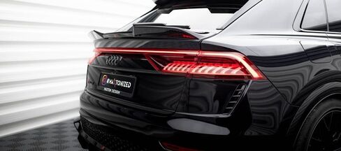 3D Lower Spoiler Extension Wing Lip for Car Trunk Compatible with Audi Q8 / RSQ8 / SQ8/ Q8 S-Line Mk1 / RSQ8 Mk1 Facelift (2018-2023) in Saudi Arabia