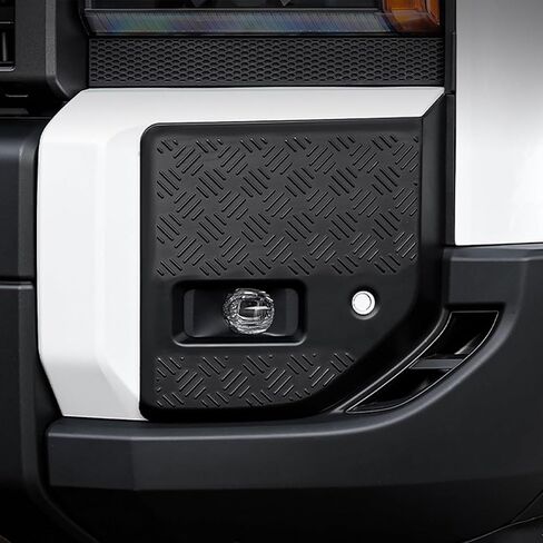 قطعتان من الحواف الواقية للباب الأمامي الجانبي متوافقة مع Toyota 2024 2025 2026 Land Cruiser 250 1958 Prado Lc250 J250 من تركيبات ABS المعدلة خارجيًا على جانبي الجسم in Kuwait
