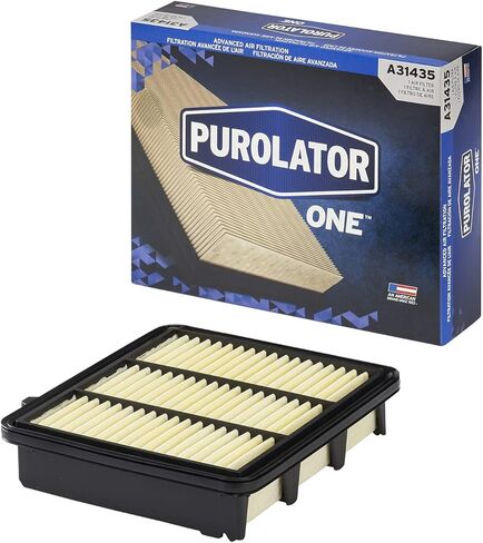 فلتر هواء المحرك المتقدم Purolator A31435 PurolatorONE متوافق مع سيارات Honda Accord المحددة in Saudi Arabia
