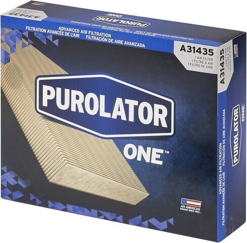 فلتر هواء المحرك المتقدم Purolator A31435 PurolatorONE متوافق مع سيارات Honda Accord المحددة in Saudi Arabia