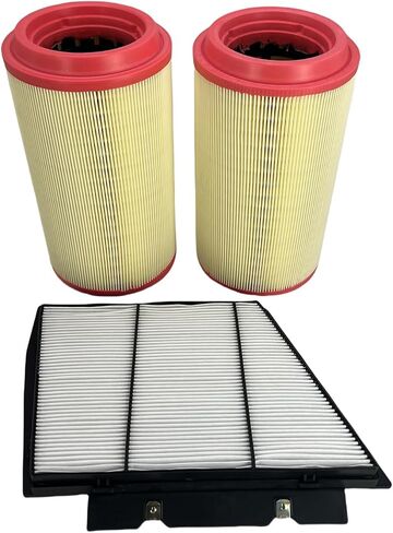 1 Pair Engine Air Filter & Cabin Air Filter Fit for 2014-2022 Ram ProMaster 1500 2500 3500 V6 3.6L Replace 52022424AA 68169308AA in Kuwait