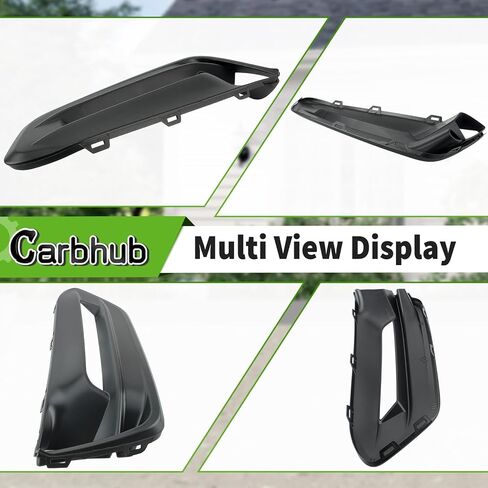 Carbhub Front Bumper Fog Lamp Bezel Light Cover Left Driver Fit for 2018-2020 Honda Accord Replace 71107TVAA10, HO1038140 in Saudi Arabia