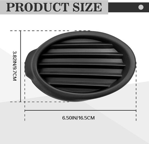Front Fog Light Lamp Cover RH Right Passenger Side Compatible with Fd Focus 2012 2013 2014 Right Passenger RH fog light lamp cover Replace OE Number CP9Z17B814A in Saudi Arabia