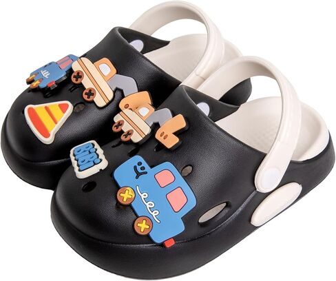 صنادل للأطفال الصغار للأولاد والبنات الصغار سهلة الارتداء، صنادل صيفية للأطفال على الشاطئ وحمام السباحة في الهواء الطلق، أحذية مائية للاستحمام in Kuwait