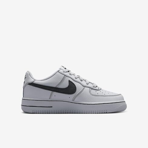 Nike Air Force 1 LV8 Big Kids' (Boys') Shoes (Wolf Grey/Black) in Saudi Arabia