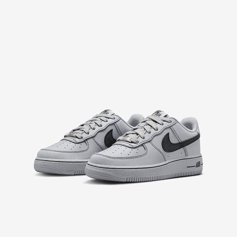 Nike Air Force 1 LV8 Big Kids' (Boys') Shoes (Wolf Grey/Black) in Saudi Arabia