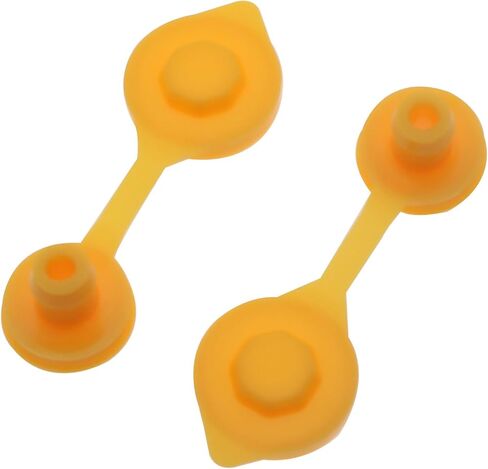 FDXGYH 10 Pcs Gas Can Vent Caps Universal Fuel Gas Can Vent Caps Plastic Gas Can Vent Cap Replacement for Most Cans(Yellow) in Saudi Arabia