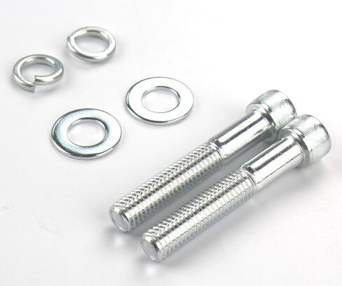 XKMT-HBS012-II Chrome Straight 6" Rise 1 1/4" 1.25" Mount Handlebar Risers Compatible With H-D [B07QRXWRGC] in Saudi Arabia
