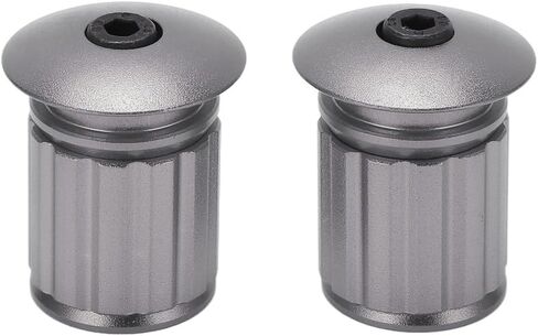 ‌1-Pair Aluminum Alloy Bike Handlebar End Plugs Expansion Lock Caps for Mountain/Road/Folding Bikes 18-20mm Fit in Kuwait