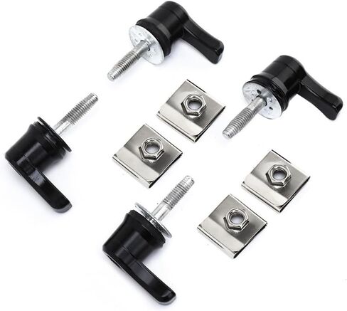 Motorcycle Saddlebag Lever Lock Fastener Bolt Nut Mounting Security Hardware Theft Deterrent System Twist Block,90201540 Compatible with Harley Davidson Touring Ultra-Electra in Kuwait
