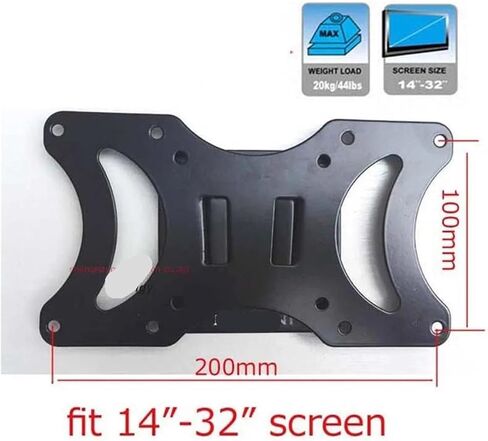 LCD-2 20 كجم 200x100 حامل جداري للتلفزيون الثابت للتلفزيون 10 "-32" لوحة مسطحة LCD LED TV آلية رفع in Kuwait