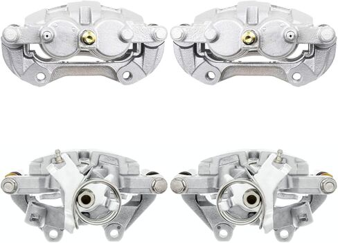 AutoShack Front & Rear Brake Calipers Replacement for 2006-2011 Buick Lucerne 4-PC Set in Saudi Arabia