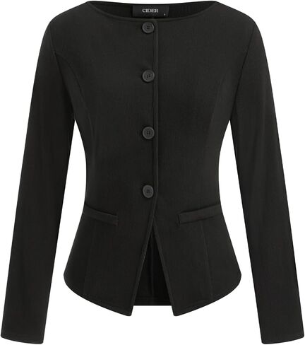 CIDER Women's Long Sleeve Tops Button Down Cardigans Business Casual Knit Tops in Saudi Arabia