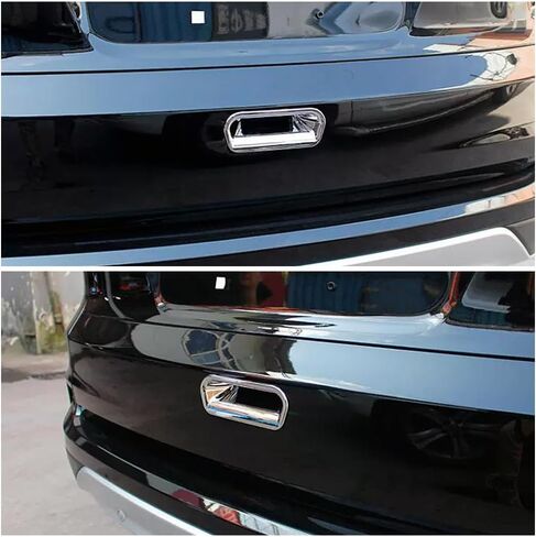 Compatible for Honda CRV CR-V 2012 2013 2014 2015 2016 ABS Chrome Garnish Exterior Accessories Rear Trunk Tailgate Door Handle Bowl Cover Trim Scratch Protector Decor Sticker in Kuwait