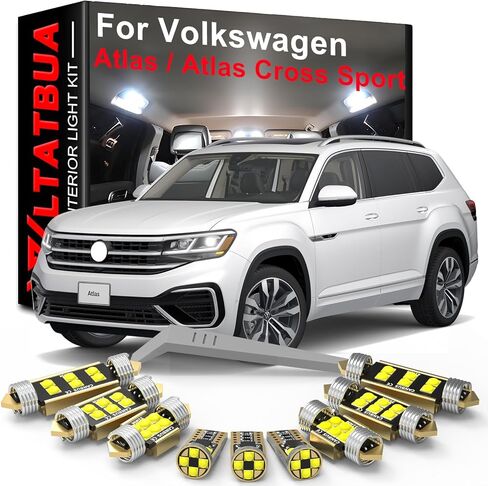 LED Interior Light Kit Package Replacement for Volkswagen VW Atlas 2018 2019 2020 2021 2022 in Saudi Arabia
