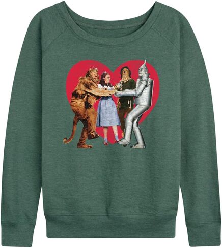 HYBRID APPAREL - Wizard of Oz - Oz Group Photo Heart - Women's Lightweight French Terry Pullover in Saudi Arabia