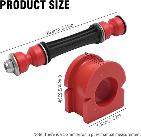 K200222 Sway Bar Links with Bushings Fit for Chevy Silverado Suburban Tahoe for Sierra Yukon, Replaces K700432 K700538 in Kuwait