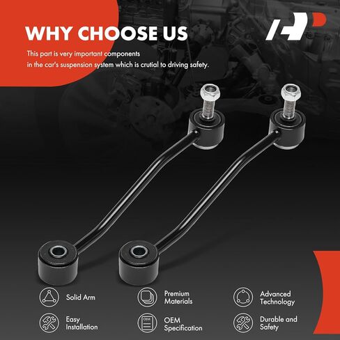 A-Premium 2 x Rear Sway Bar Links Stabilizer Bar Links, Compatible with Ford Explorer 1995-2001, Explorer Sport 2001-2003 & Mercury Mountaineer 1997-2001 in Saudi Arabia