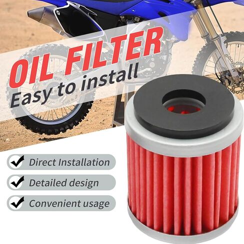 12 قطعة فلتر زيت، بديل لياماها YZ250 2009-2012 YZ250F 2009-2013 YZ450F 2009-2013 YBR250 2008-2012 XT250 2009-2013 YFZ450 2007-2013 in Saudi Arabia