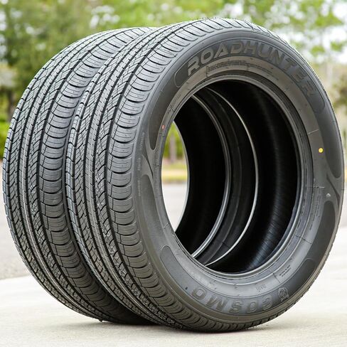 RoadHunter Truck/SUV Touring Radial Tire-235/55R20 235/55/20 235/55-20 105V Load Range XL 4-Ply BSW Black Side Wall UTQG 560AA in Kuwait