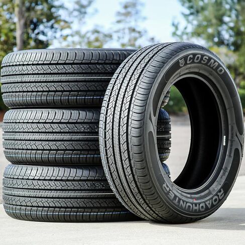 RoadHunter Truck/SUV Touring Radial Tire-235/55R20 235/55/20 235/55-20 105V Load Range XL 4-Ply BSW Black Side Wall UTQG 560AA in Kuwait