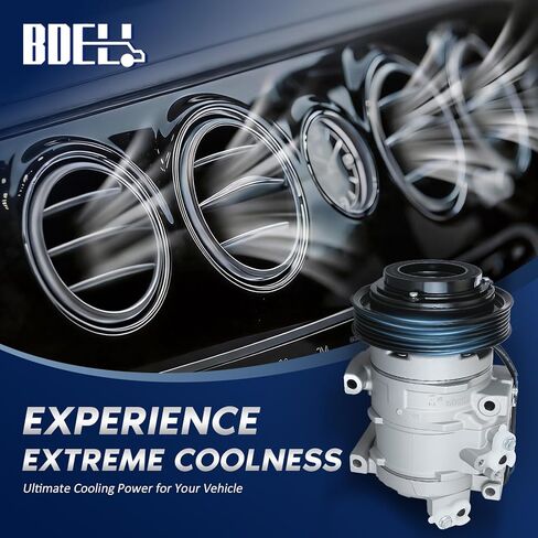 BDELI AC Air Conditioner Compressor for Acura TL 2009-2014 3.5L 3.7L, TSX 2010-2014 3.5L, RDX 2013-2015, Honda 2008-2012 Accord 3.5L, 2014 Accord 2.0L, 2012 Crosstour 3.5L, CO29030C 158335 157335 in Saudi Arabia
