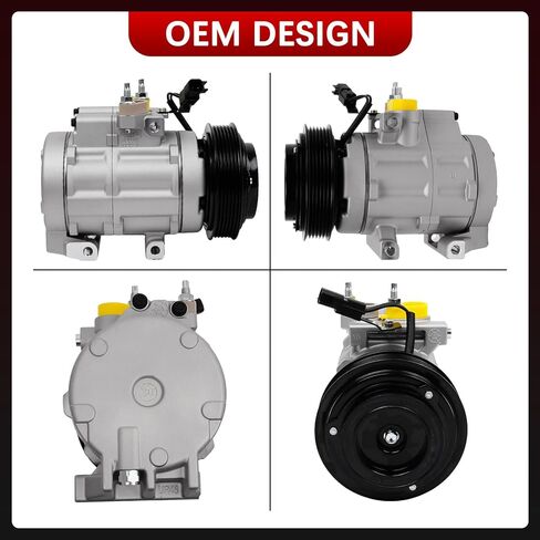 AC Compressor with Clutch for Expedition F-150 2007-2014, F-250 350 450 Super Duty, F53 & Navigator Mark LT 2007-2008, Air Conditioning Compressor Replace for 68192 9C3Z19703A 6L2Z19703AA in Saudi Arabia