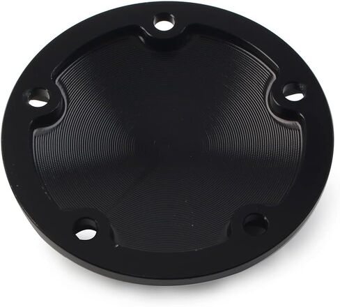 Liru Timing Point Cover 5 Holes Black Timer Covers for Harley Twin Cam 99-17 for Touring Electra Glide in Saudi Arabia