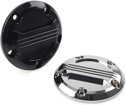 Liru Timing Point Cover 5 Holes Black Timer Covers for Harley Twin Cam 99-17 for Touring Electra Glide in Saudi Arabia