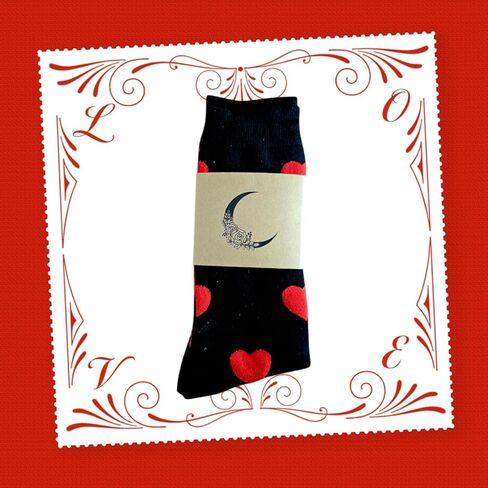 جوارب على شكل قلب أحمر، هدايا لها، هدية عيد ميلاد، جوارب عيد الحب، هدية فريدة، جورب مرح، هدية تخرج، هدية عيد الحب للزوج أو الصديق، لمن تحبه in Kuwait