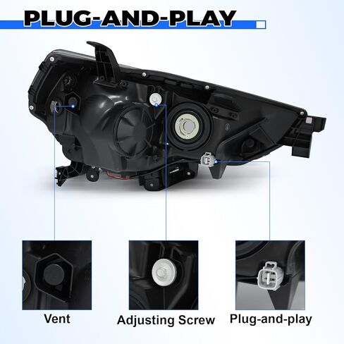 JFN Headlights Compatible with Toyota 4runner SUV 2014-2020 OE Factory Style (Passenger Side(Right)) in Saudi Arabia