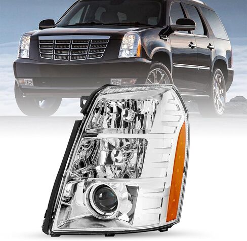 JSBOYAT Headlight Assembly Bulbs and Ballast Included Replacement for Cadillac Escalade 2007-2014 HID/Xenon Headlamps HID Xenon Headlamps Driver & Passenger in Saudi Arabia
