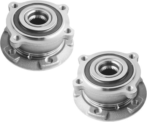 PM Auto Pair of 2 Front Wheel Hub Bearing Assembly Replacement for 2007-2016 BMW X5 in Saudi Arabia