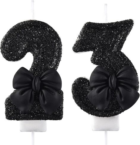 23 & 32 Birthday Candle, 23rd & 32nd Cake Candles, Number 23 & 32 Birthday Candles for Cake Topper Decoration, Green in Saudi Arabia