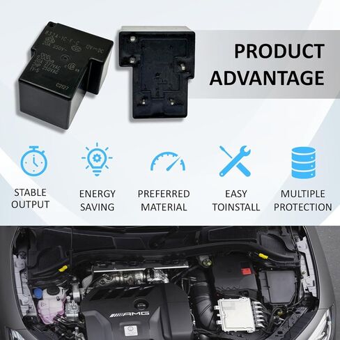 832A-1C-F-C 12VDC 20A Automotive Relay - Heavy Duty SPDT Relay for Versatile Automotive Applications in Saudi Arabia