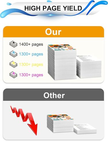 045 Toner Cartridge 4-Pack Replacement for Canon 045 045H Toner Cartridges Compatible with MF634Cdw MF632Cdw LBP612Cdw MF630C LBP610 Series Printer in Kuwait
