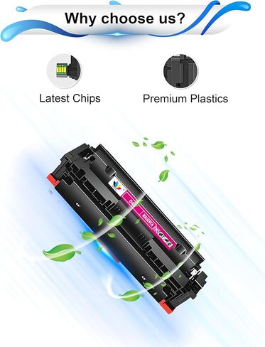 045 Toner Cartridge 4-Pack Replacement for Canon 045 045H Toner Cartridges Compatible with MF634Cdw MF632Cdw LBP612Cdw MF630C LBP610 Series Printer in Kuwait