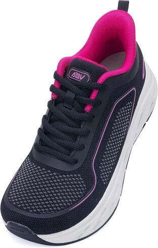 Womens Wide Toe Box Walking Shoes Arch Support Plantar Fasciitis Tennis Sneakers Casual Athletic Running Shoes in Saudi Arabia