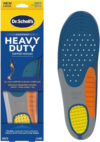Dr. Scholl's Heavy Duty Support Insole Orthotics & Energizing Comfort Everyday Insoles with Massaging Gel® in Saudi Arabia