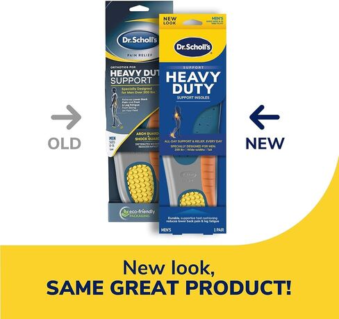 Dr. Scholl's Heavy Duty Support Insole Orthotics & Energizing Comfort Everyday Insoles with Massaging Gel® in Saudi Arabia