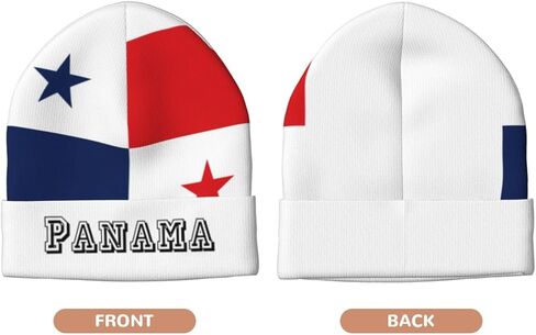 Cute Flag Knit Beanie Hat Women Men Soft Warm Winter Hats Slouchy Patriotic Cuffed Knitted Skull Cap in Saudi Arabia