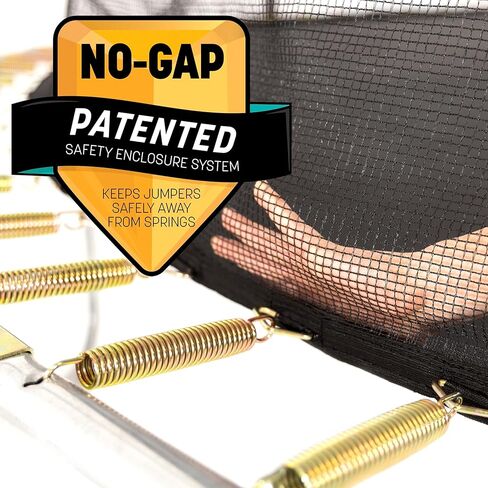 ترامبولين سكاي ووكر ترامبولين دائري بطول 12 قدم مع وسادة زنبركية in Kuwait