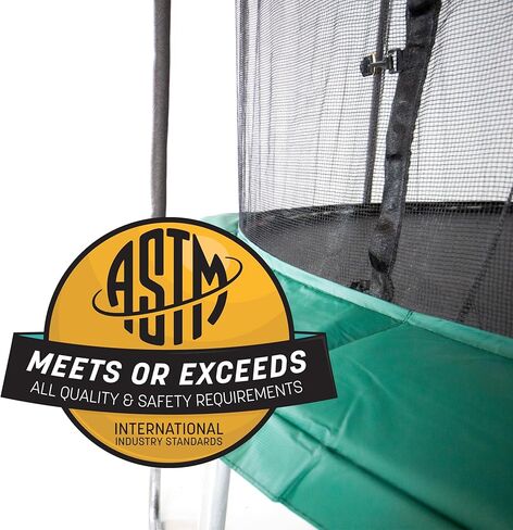 ترامبولين سكاي ووكر ترامبولين دائري بطول 12 قدم مع وسادة زنبركية in Kuwait