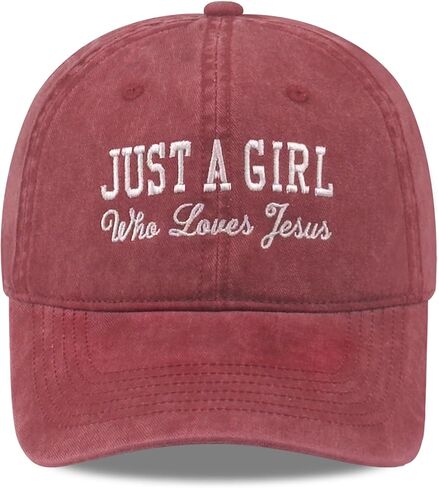 Faith Christian Patriotic Embroidered Baseball Cap, Vintage Cotton Dad Hat for Men Women, Birthday in Saudi Arabia