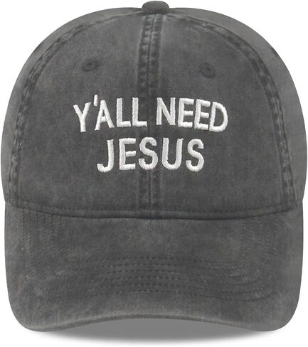 Faith Christian Patriotic Embroidered Baseball Cap, Vintage Cotton Dad Hat for Men Women, Birthday in Saudi Arabia