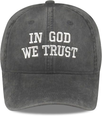 Faith Christian Patriotic Embroidered Baseball Cap, Vintage Cotton Dad Hat for Men Women, Birthday in Saudi Arabia