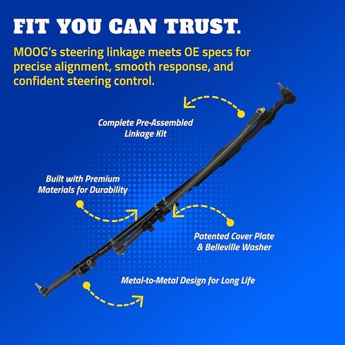 MOOG DS800980A Steering Linkage Assembly for Dodge Ram 1500 in Kuwait