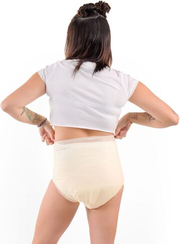 InControl - سروال داخلي شفاف من اللاتكس (كبير - 33 بوصة - 40 بوصة) in Kuwait